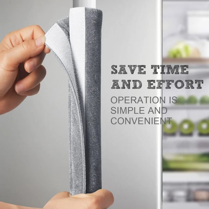 Refrigerator Door Handle Covers Kitchen Appliance Decor Handles Prevent Stain Fridge Oven Handle Anti-Skid Anti-Static Protector