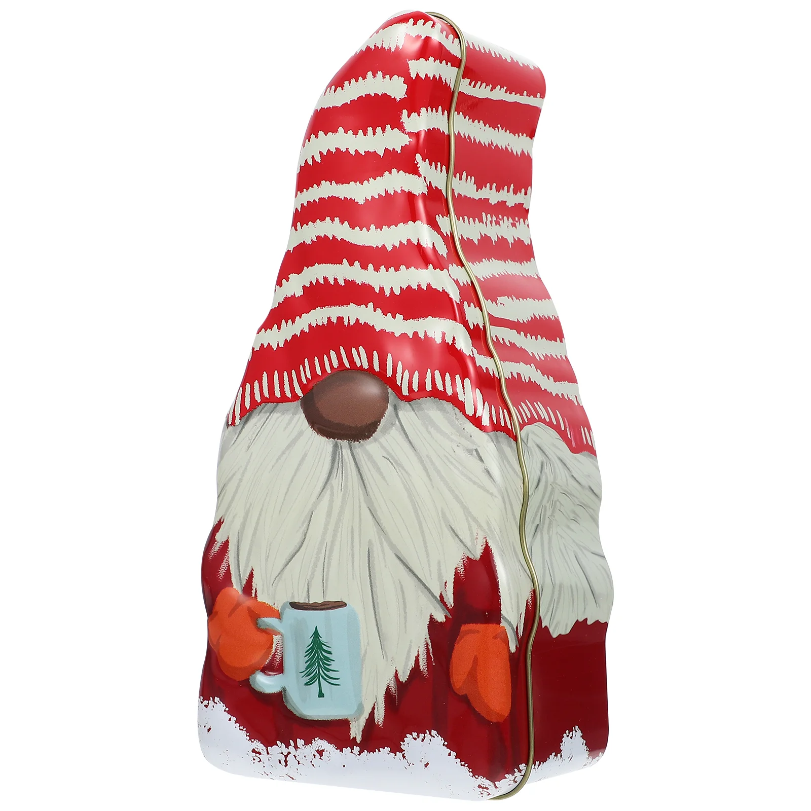 

Christmas Candy Box Portable Santa Claus Chocolate Cookie Box Decorative Candy Tin Creative Kawaii Festival Gifts Boxes