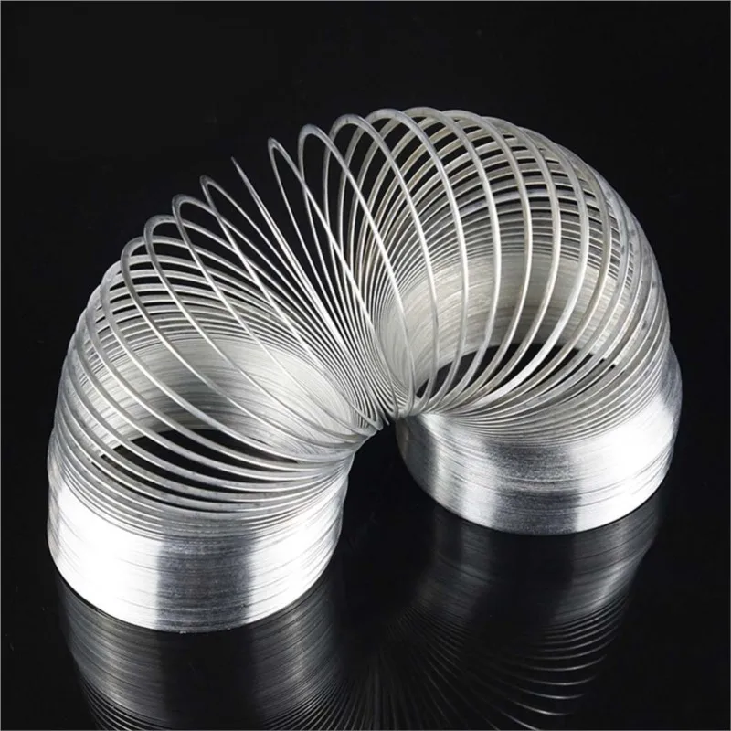 Density Wave Spring Flat Steel Metal Rainbow Circle Physics Experiment Equipment Teaching Aids Children Gift M-1224