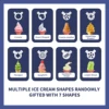 Mvckyi new 7 Flavors Soft Serve Ice Cream Machine Commercial Freezing Equipment 4+3 MIX sundae Soft Serve Ice Cream Machine 3