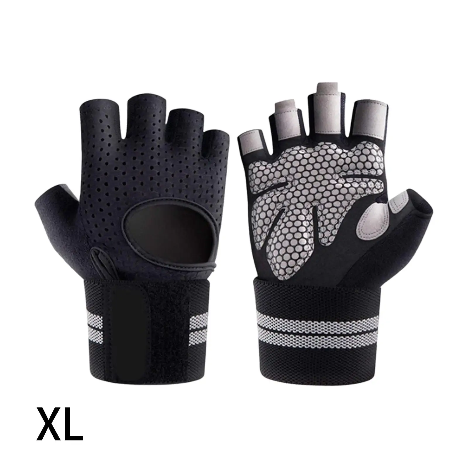 Workout Gloves Half Finger Gloves Anti Slip Yoga Gloves Sports Training Mitts