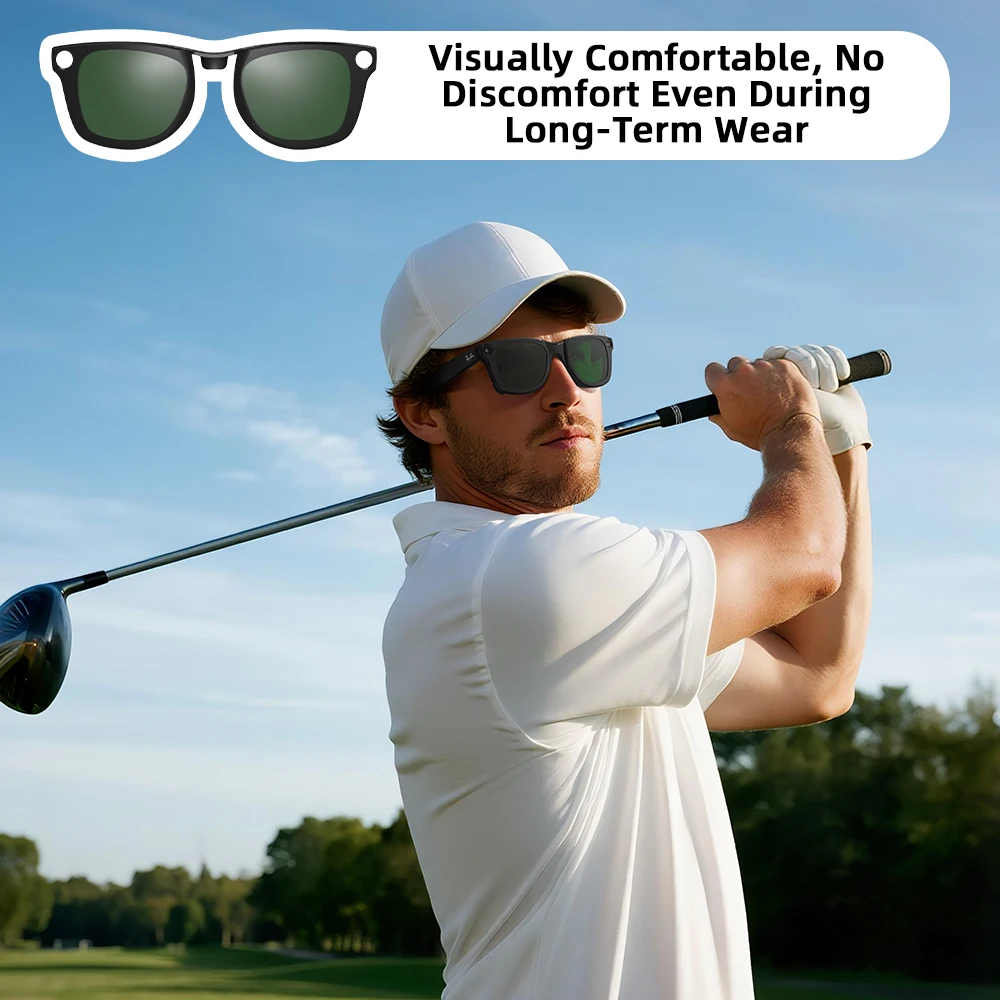 مشبك نظارات Hibloks الذكي لنظارات Ray-Ban Meta Way...