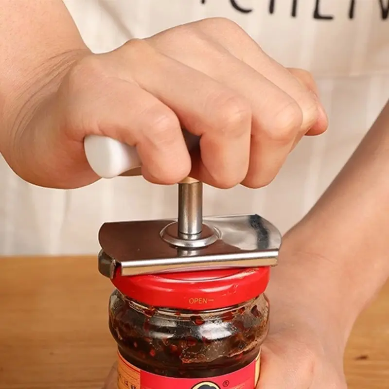 Bottle Opener Home Stainless Steel Quick Adjustable Can Opener Glasses Jar Lid Kitchen Gadgets