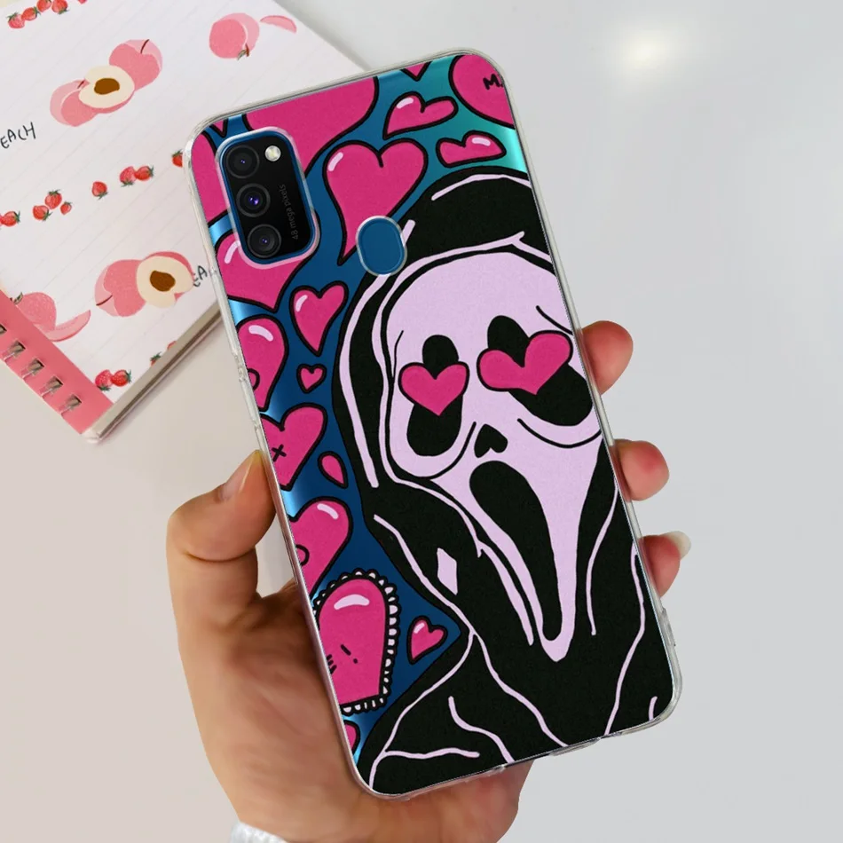 Elegant Printing Soft TPU Slim Phone Back Cover