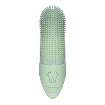 360° Silicone Finger Toothbrush for Dogs & Cats