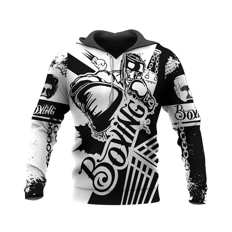 thumbnail image 1 of Sudadera con capucha con estampado de boxeo en 3D para hombre y mujer, ropa de calle, jersey para otoño, ropa deportiva de manga larga, ropa deportiva informal, 1 of 4