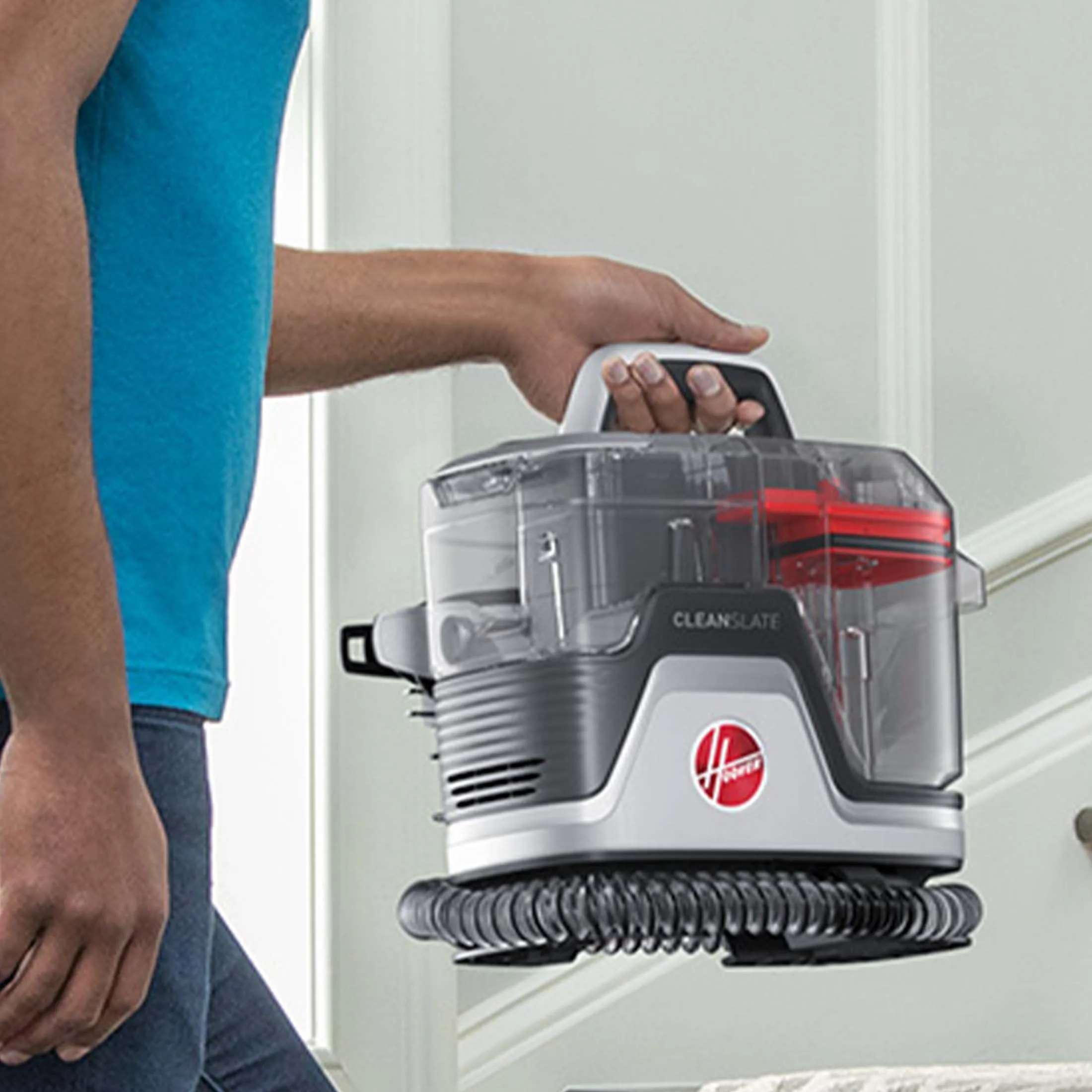 مكنسة هوفر كلينسليت كاملة البقعة مع شفط غسيل التنظ...