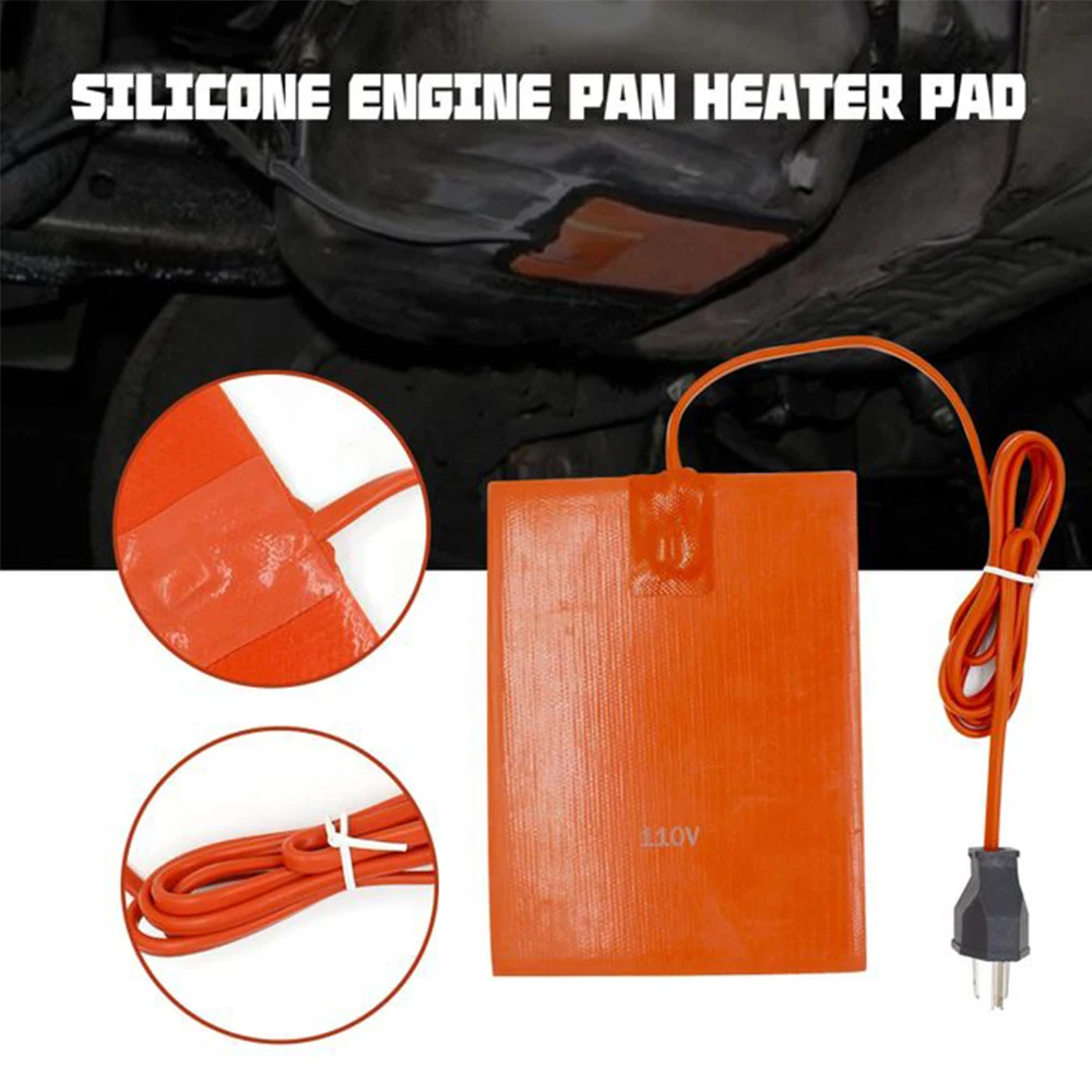 Car Engine Oil Pan Sump Tank Heater Pad 250W Silicone oil heating Pad Engine  Oil Tank Wear Protect With EU US Plug 110-220V - AliExpress