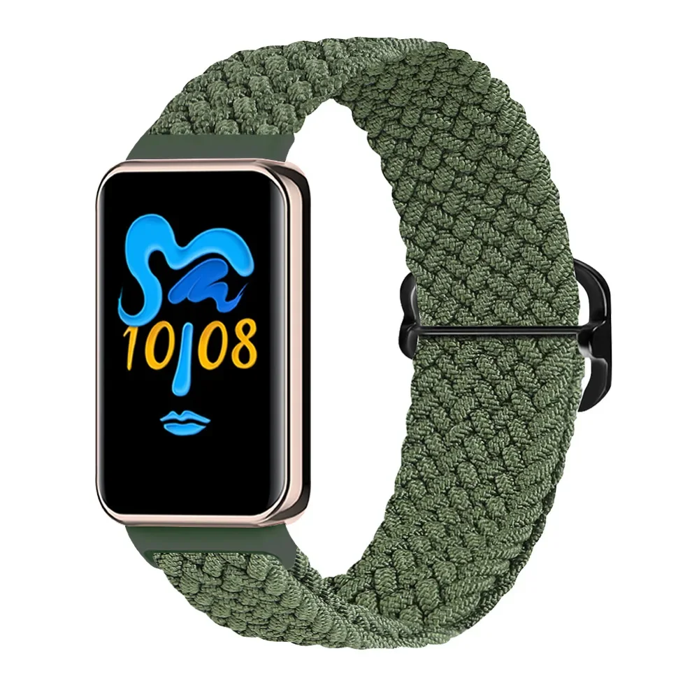 Elastic Nylon Solo Loop Bracelet - Knitted Woven Braided Wristband Strap