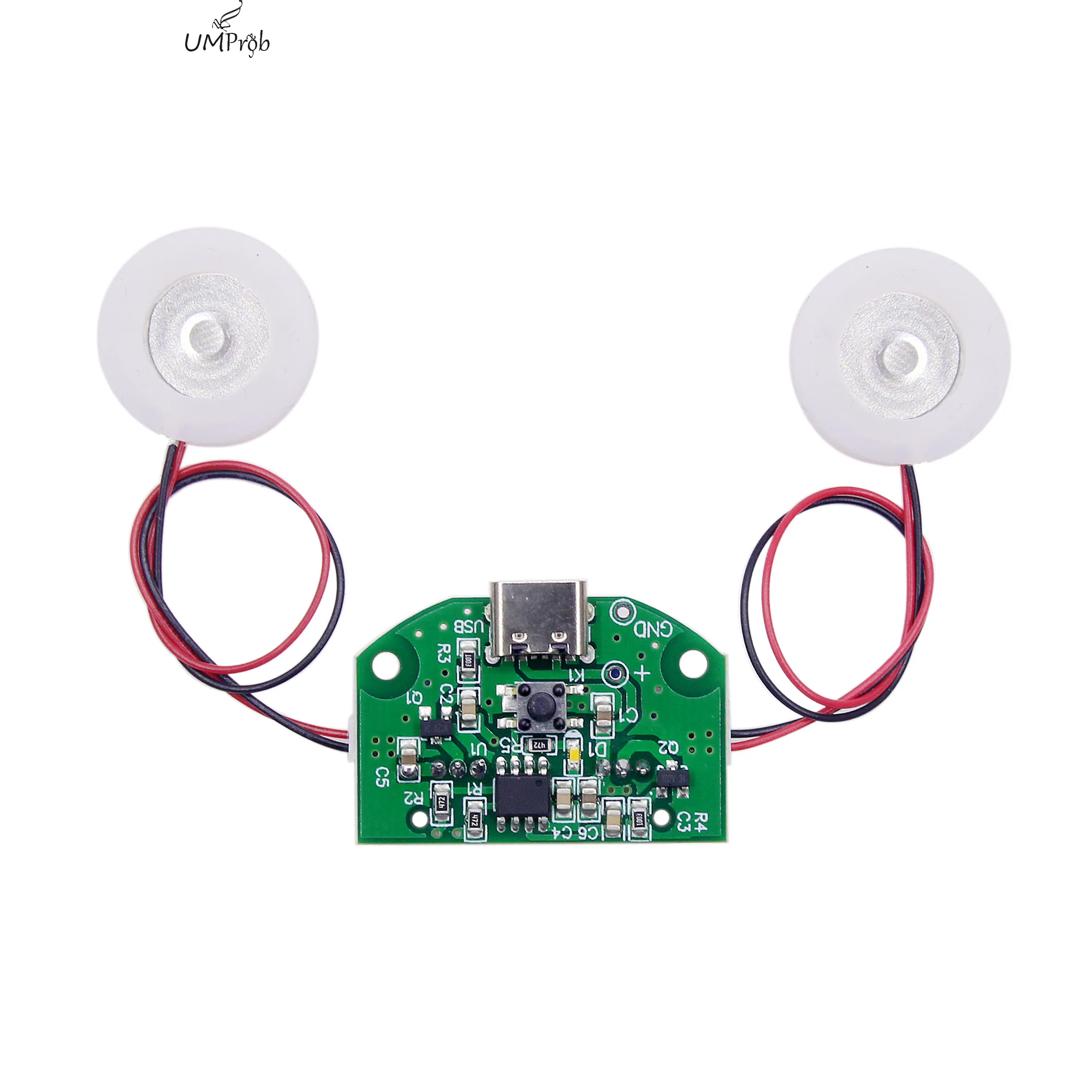 Mini Humidificador USB con Nebulizador y Controlador Integrado