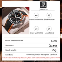 QINGXIYA-Montre à Quartz pour Homme, Bracelet en Silicone, Étanche, Shoe, Calendrier, Nouvelle Mode 3