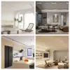 6MM Ultra Thin Aluminum 48V Magnetic Track Light System Smart Home Tuya Dimming  Gille Light Downlight Spotlight  Ceiling Lamp 5