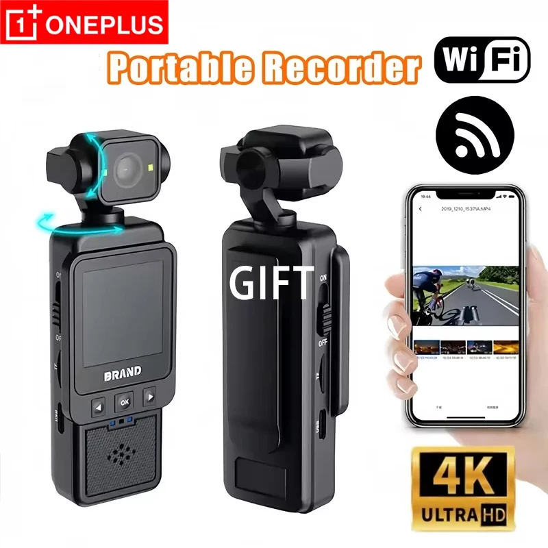 Caméra Action 360° 4K Étanche 30m avec Écran Tactile - WIFI 64Go