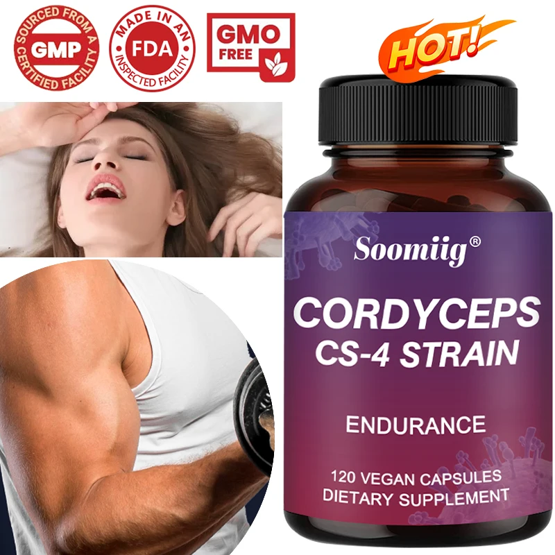 

Premium Organic Cordyceps Extract Helps Enhance Male Energy, Stamina and Immunity, A Natural Energy Booster