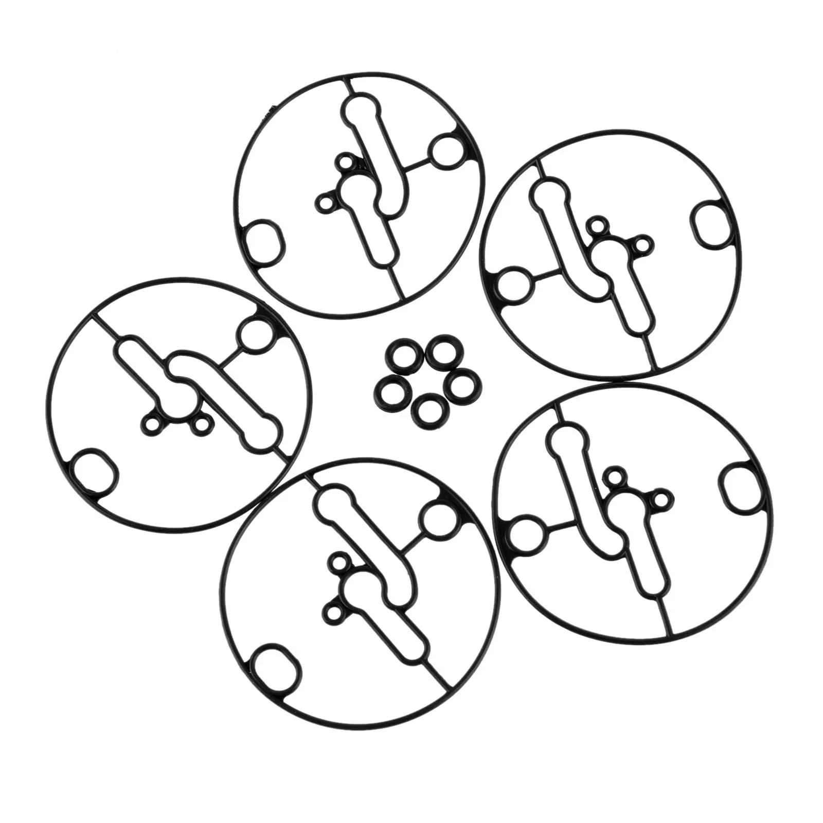 5 Pcs 698781 Carburetor Float Bowl Gasket Seals O Ring fit for Nikki