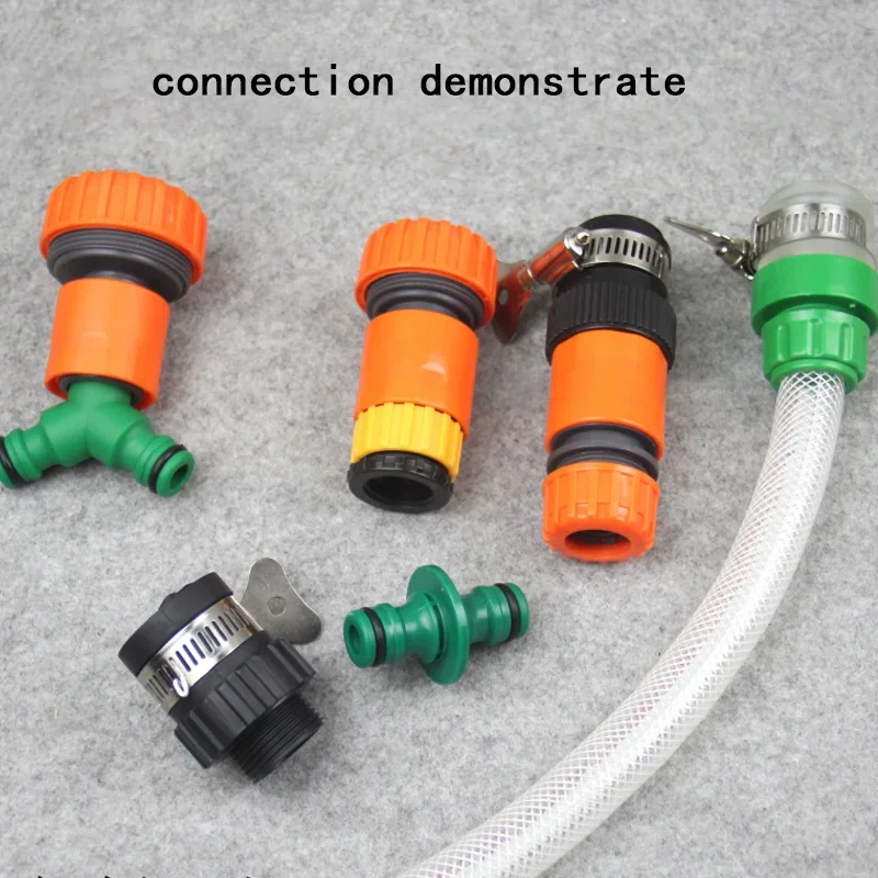 Versatile Tap Connector Hose Quick Connector Pacifier Joint Universal Garden Vehicle Cleaning Joints 1Pcs