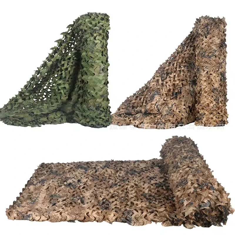 Camouflage Netting Outdoor Camo Net Military Durable For Sunshade Decoration Hunting Blind Shooting Camping Sun Shelter
