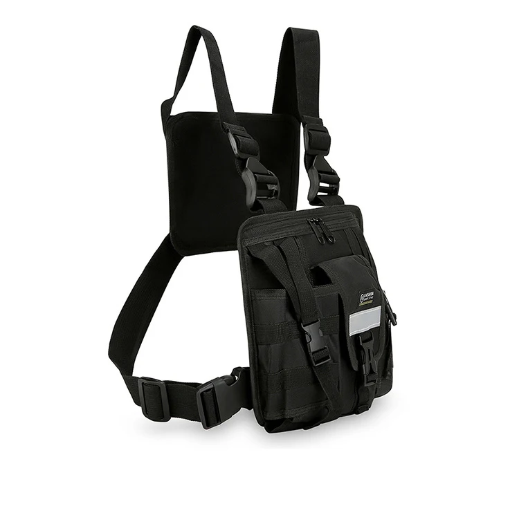 Sac Tactique Poitrine Réfléchissant Résistant - Sans Marque - Neuf Avec étiquettes