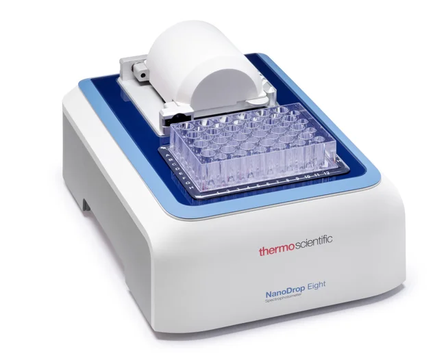 Спектрофотометр NanoDrop Eight, ультратонкий объем