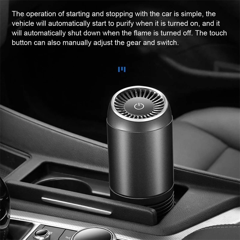 USB Mini Air Purifier For Home Deodorizer Negative Ion Home Car Air Purifier DC5V Freshener Humidifier