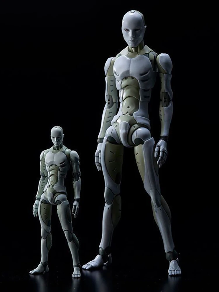 Movable Figure Body Kun / Body Chan Grey / Orange Color Ver Pvc Action Figure Collectible Model