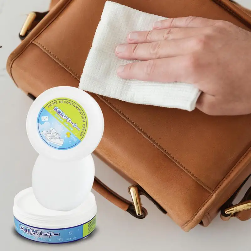 White Trainer Cleaner White Shoe Cream Cleaning Polish Portable Multi-functional Cleaning And Stain Removal Cream For Leather