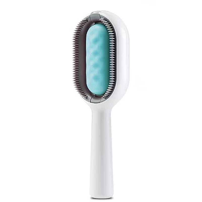 

Cat-Hair Brush With Water,Sticky Brush For Cats,Pet Hair Removal Comb,Cleaning Brush Cat,Pet Hair Cleaner Brush Blue