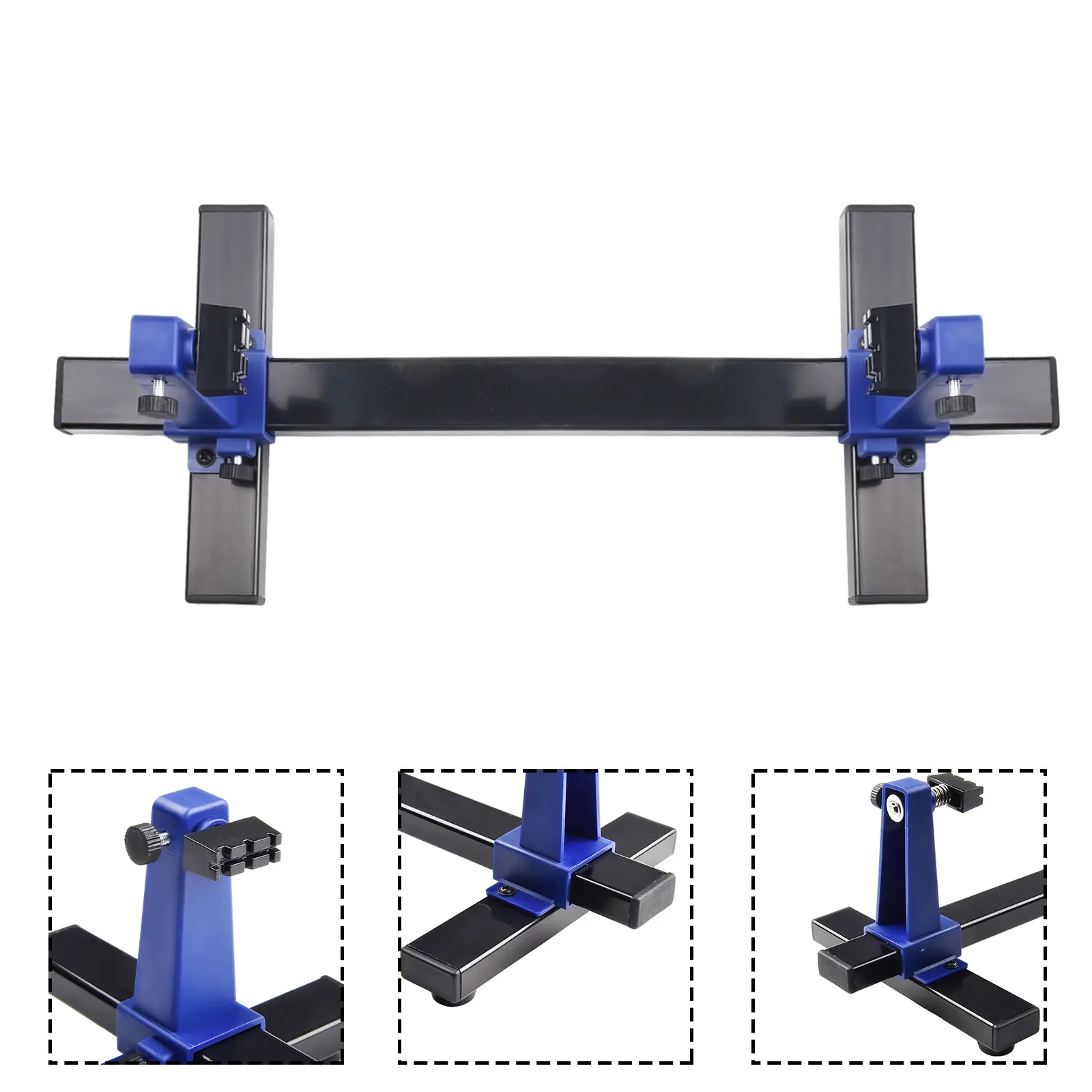 0–300 mm verstellbarer Leiterplattenhalter 360° ° Rotation Leiterplatte Löten Montage Ständer Klemme Reparatur Werkzeuge – Detail 3