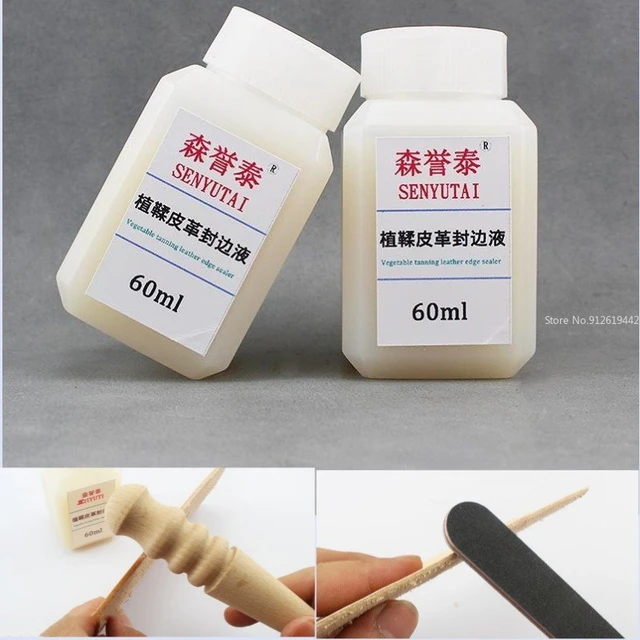 Leather Elastic Edge Sealing Oil DIY Making Belt Bag Package Repair Liquid  Homemade Leather Goods Edge Sealing Treatment Oil