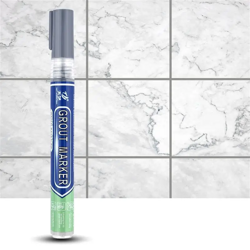 Waterproof White Tile Grout Marker and Repair Pen