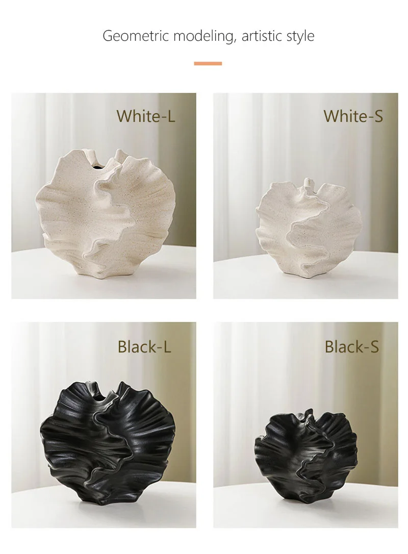 Ceramic Coral Style Vase
