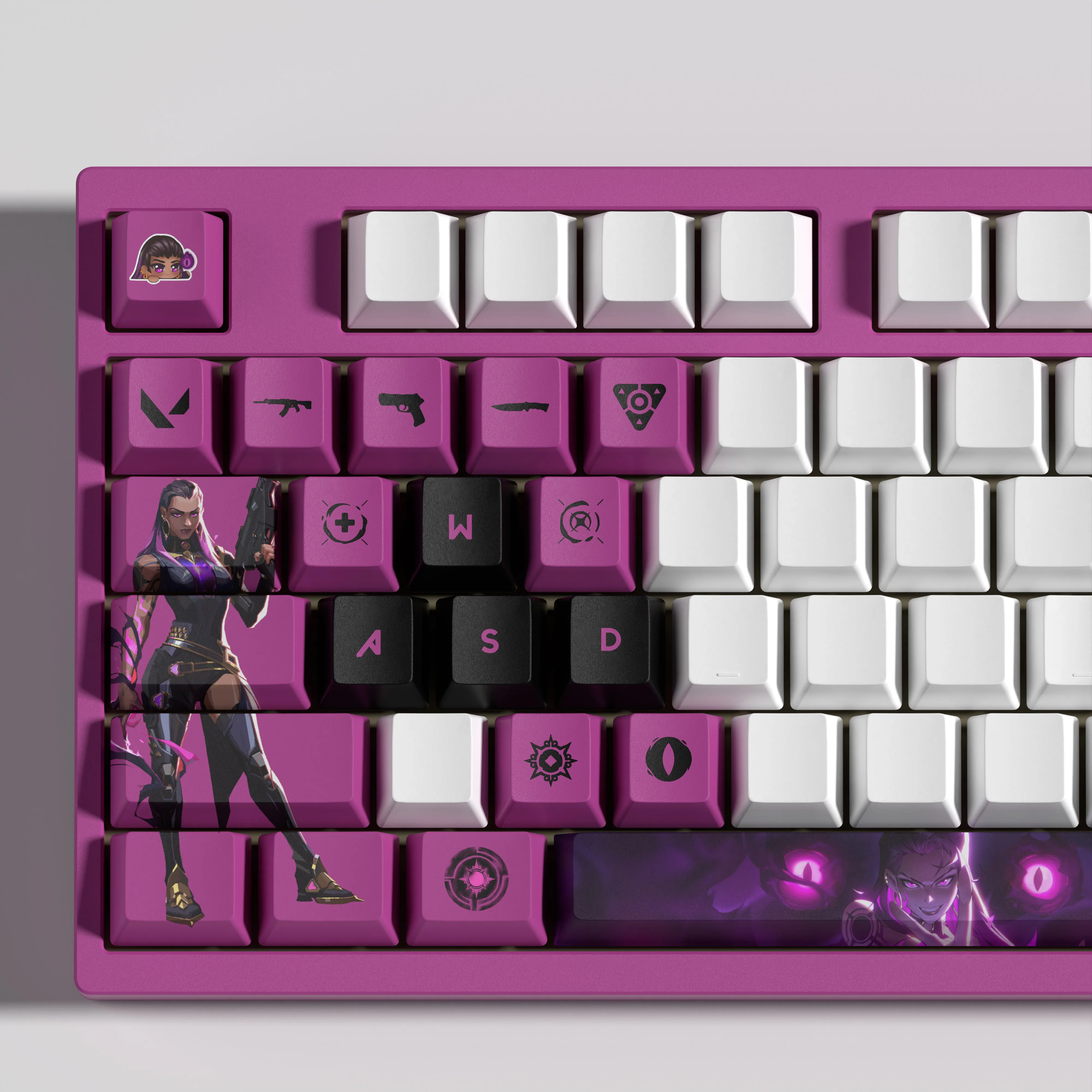 Store Valorant Reyna Özel Mekanik Keycap Seti (5 PARÇA) - Fiyatı, Yorumları