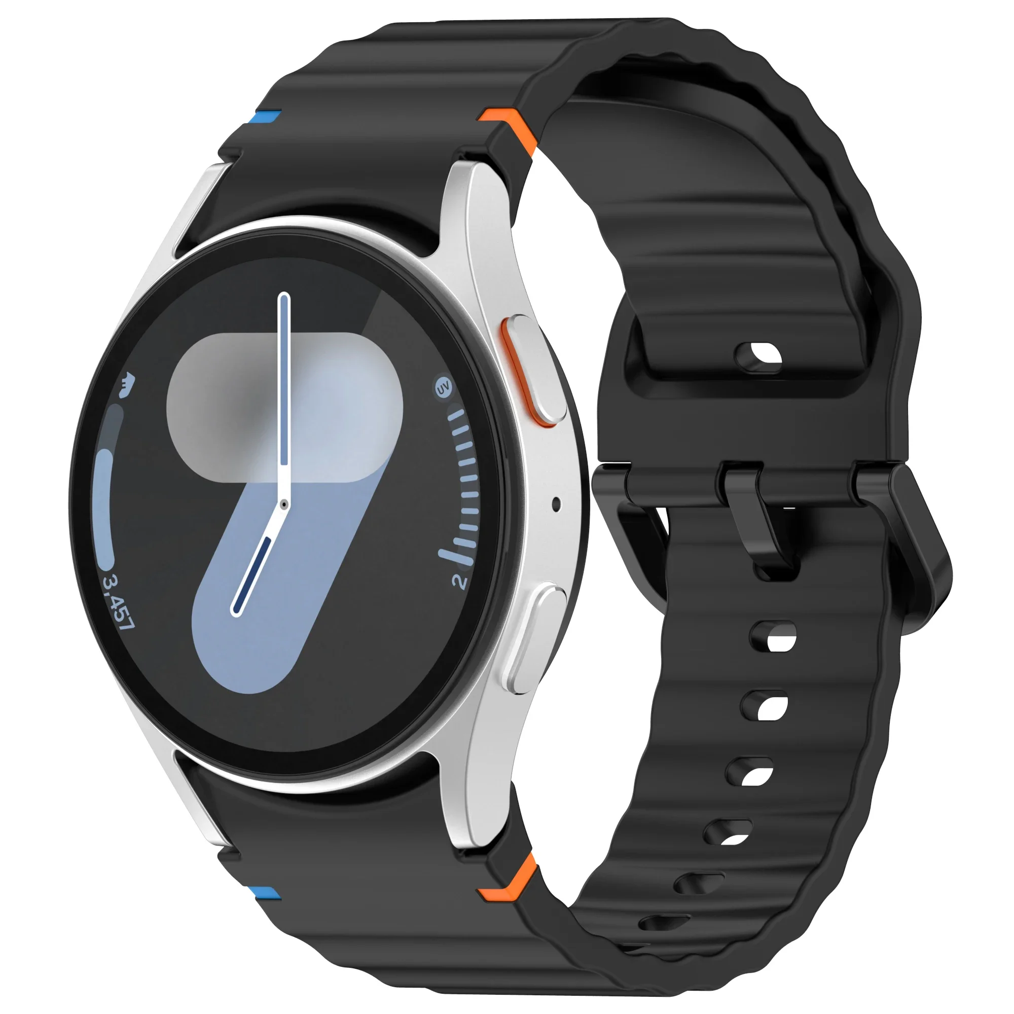 Premium Silicone Sport Band for Smartwatches - Versatile & Durable Design