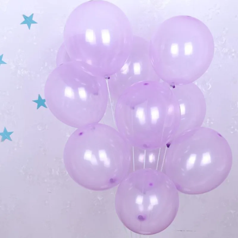 Transparenter Latexballon für Geburtstagsfeier, transparenter runder Ballon, Hochzeitsdekoration, Abschlussballons, 25,4 cm, 10 Stück – Detail 8