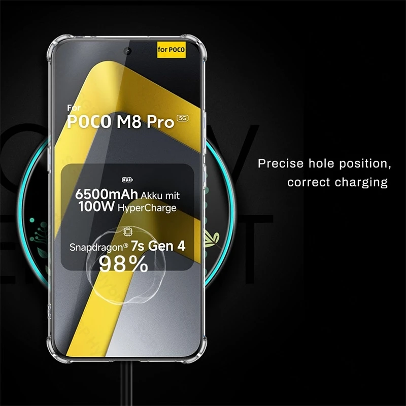 Transparent Armor Phone Case - Durable Back Cover