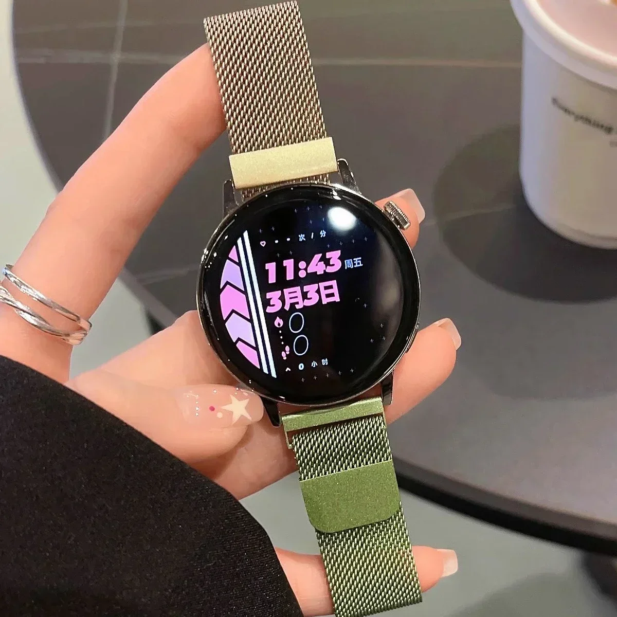 Elegant Milanese Loop Metal Bracelet Watch Strap