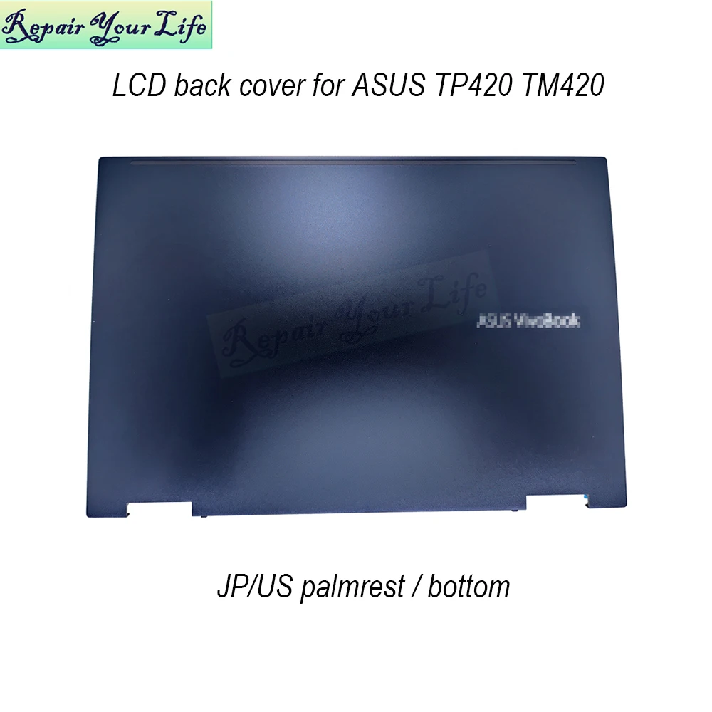 Tampa Traseira do Portátil para Asus Vivobook Flip Caixa Inferior Superior Tm420 Tp420 Tp420ua Tp420ia Tm420ua Tm420u 90nb0rn1-r7a010