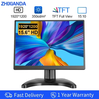 Monitor di sicurezza CCTV da 10,5 pollici Schermo LCD TFT 15:10 1920*1280 FHD Display per computer TV piccolo per PC CCTV con interfaccia HDM VGA 1
