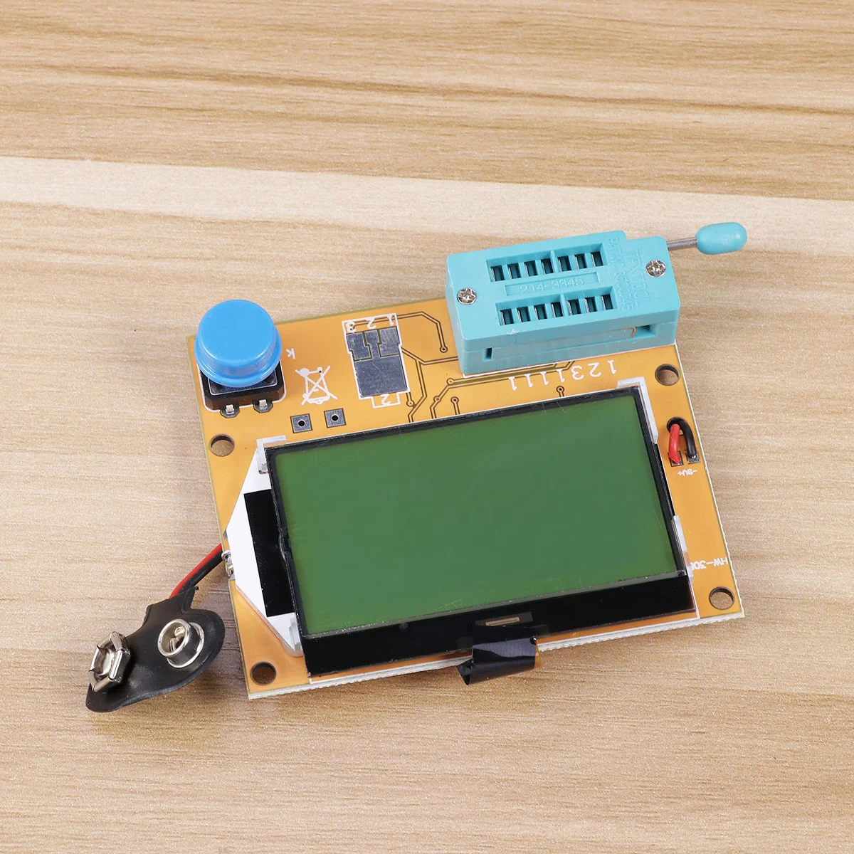 LCD Digital Tester DIY Meter Backlight Diode Triode Capacitance ESR Meter LCD Meter 3