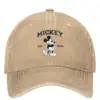 Mickey Mouse Est 1928 Baseball Cap Cartoon TV Animation Men Women Designer Trucker Dad Hat Summer Fashion Kpop Rock Snapback Cap 1