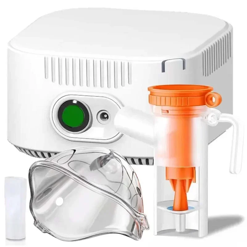 Medical Air Compressor Cough Atomizer Portable Children Adult Nebulizer Inhaler Handheld Airway Inhale Humidifier Health Care mesh nebulizer medical nebulizer asthma inhaler spacer