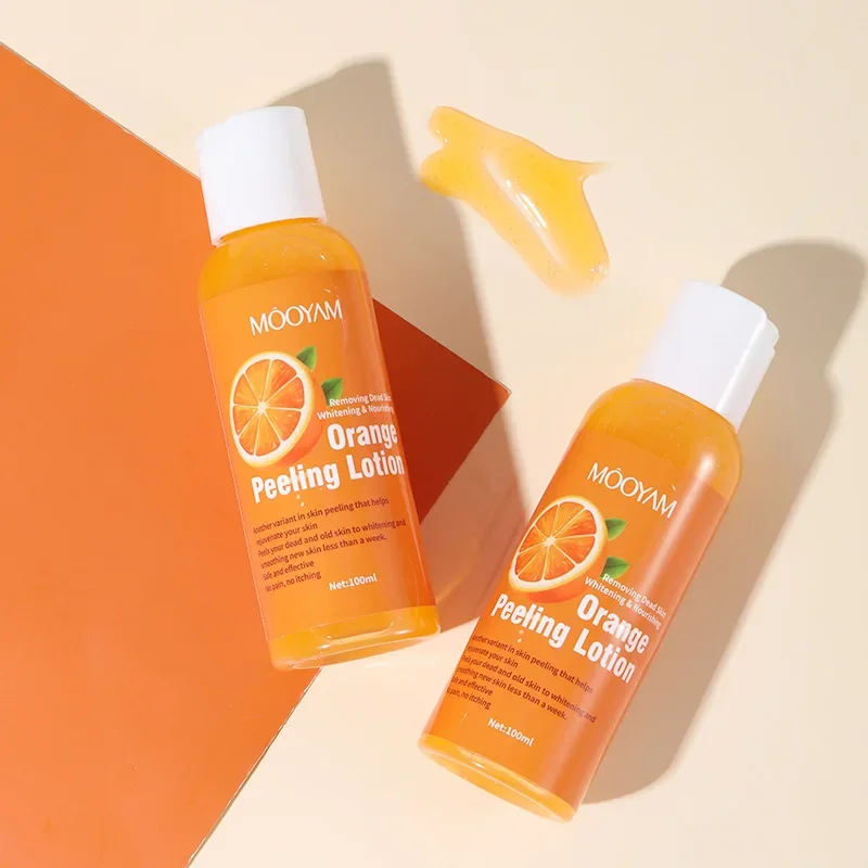 Orange Peeling Lotion Peeling Oil Body Lotion Gentle Exfoliation Gel Tearable Ramen Wax Orange Peeling Lotion Wholesale 2