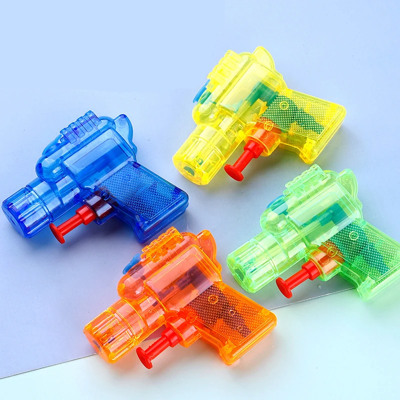 Water Guns for Kids Children Toys Mini Transparent Squirt Water Gun Boys Girls Spray Fighting Game Beach Blaster Watergun Gifts 6