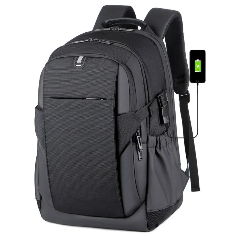 

Men Laptop Backpack Waterproof Notebook For Man Multifunction Expandable USB Charging Bag Men's Business Travel Backpacks