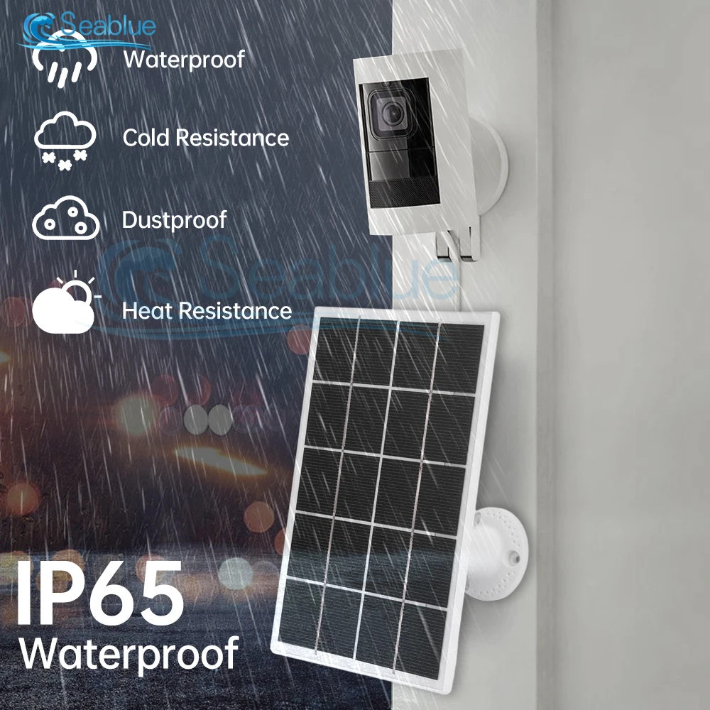 Outdoor Multifunctional Waterproof Solar Charging Panel Portable 5V 8W USB/DC Output Device Camping Tool High Power Output