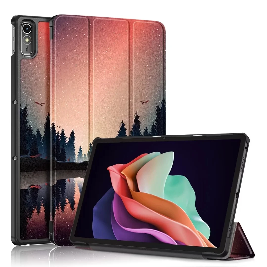 MoKo Funda Compatible con Lenovo Tab P11 Plus 2021 (TB-J616F/607F)&P11 2020  (TB-J606) 11, Estuche Delgado con Soporte y Adsorción Magnética para Lenovo  Tab P11 & P11 Plus 11, Auto Sueño/Estela, Gris 