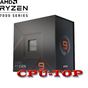 New AMD Ryzen 9 7900X R9 7900X BOX 100-100000589 4.7GHz 12-Core 24-Thread CPU Processo 5nm Zen4 170W Socket AM5 PCI-E5.0 No fan 1