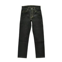 Saucezhan EX316 Selvedge Sanforized Raw Denim Jeans for Men  Men's Jeans Double-sided Dyed Jeans Men Straight Fit 20.5 Oz 1