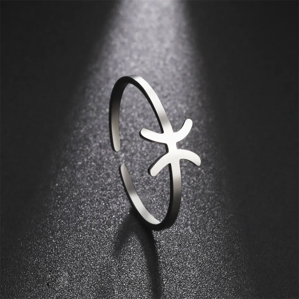 EUEAVAN African Berber Symbol Ring African Ethnic Kabyle Style Amazigh Ring Muslim Tribe Egypt Religious Jewelry Country Pride Gift for Women Men, Stainless Steel, No Gemstone