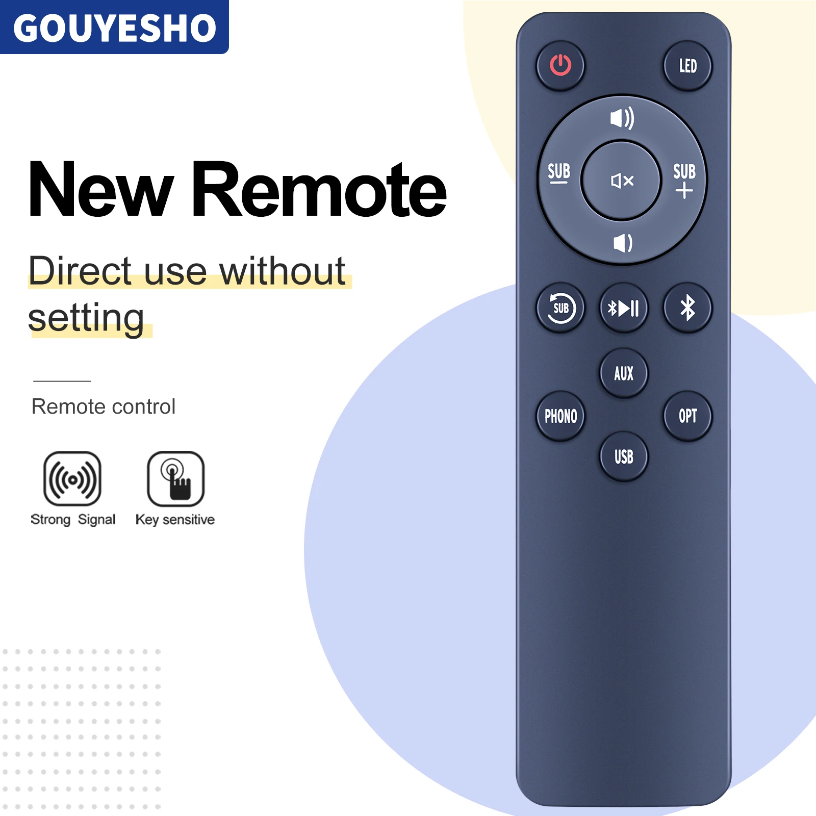 Nuovo Telecomando Per Klipsch Gli Altoparlanti Alimentati Fives